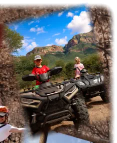 Quad and Zipline Activity near Hoedspruit