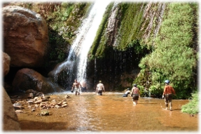 Kloofing around the Blyde Dam Hoedspruit